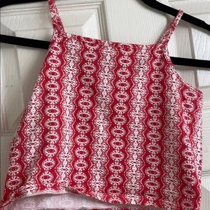 Boho High Neck Crop Top